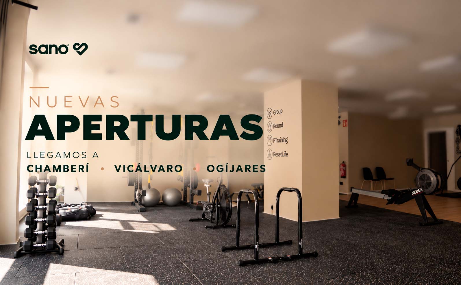 Nuevas aperturas SANO en Chamberí, Vicálvaro y Ogíjares